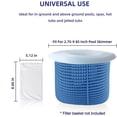 thumbnail image 3 of 30 Pack of Pool Skimmer Socks - Perfect Savers for Filters, Baskets, and Skimmers - The Ideal Sock/Net/Saver to Protect Your Inground or Above Ground Pool, 3 of 9