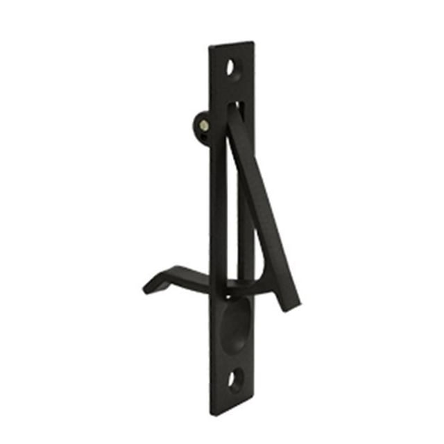 Deltana EP475U10B 4 in. Edge Pull- Oil Rubbed Bronze - Solid