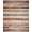 Rust Blue Beige, Pattern 4, variant on ODIKA 8'x10' Washable Area Rug Durable, Non-Slip Southwestern Stripe Diamond Lattice Vintage Distressed Entryway for Living Room, Under Sectional, Family