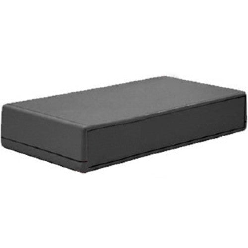 K-LH84-130 Noir - Boîte de Projet 8X4.2X1.5IN Noir PLAS avec Panneau