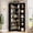 Black, variant on Homieasy 6-Tier Corner Bookshelf, 79'' Tall Modern L Shaped Bookcase with 13 Open Storage Shelves, Corner Storage Shelf for Home Office, Living Room, Bedroom, Black Walnut