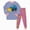 R222-Purple, variant on NOLDARES Toddler Baby Boy Winter Clothes Outfits 2 Piece Long Sleeve Letter Print Sweatshirt and Elastic Pants Casual Clothing Set(Purple,4-5 Y)