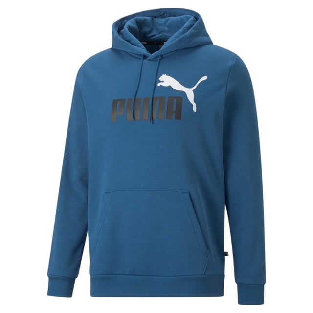 Sudadera Puma ESS + 2COOL Big Logo para Hombre 586764-19 azul XL Puma 586764-19 ESS+2COOL BIG LOGO