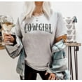 thumbnail image 4 of COWGIRL WILD WEST Graphic Short sleeve Tees Plus Size, 4 of 10