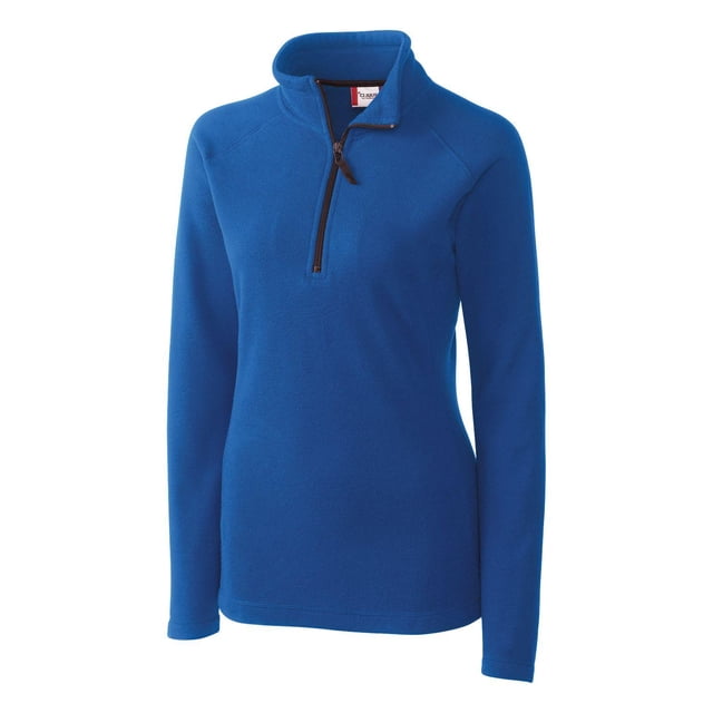 Clique Summit Veste en Micro-Polaire Demi-Zip pour Femme