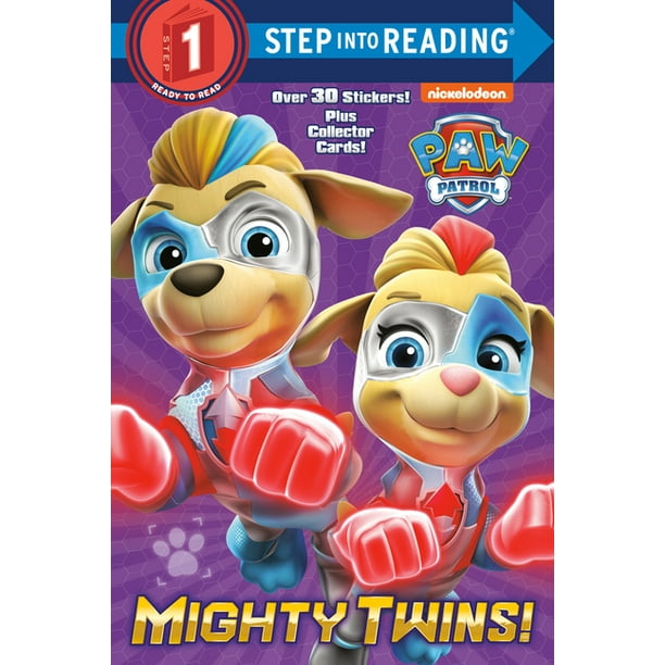 Step Into Reading Mighty Twins Paw Patrol Paperback Walmart Com Walmart Com