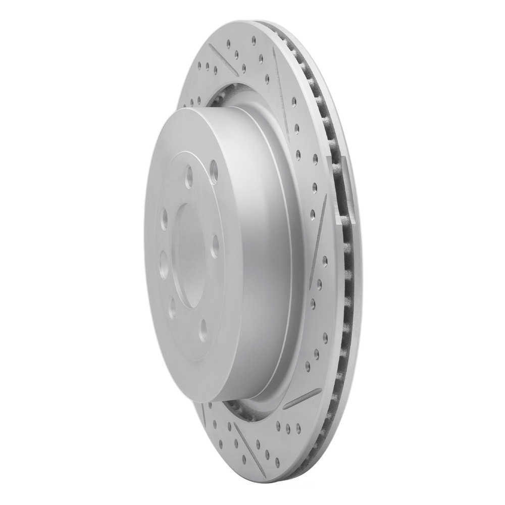 Dynamic Friction Company 830-11010R DFC Geoperformance Rotor - Drilled and Slotted