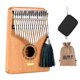 thumbnail image 1 of LINGTING K17G Piano de pulgar portátil de 17 teclas Kalimba Mbira G Tonalidad, 1 of 8