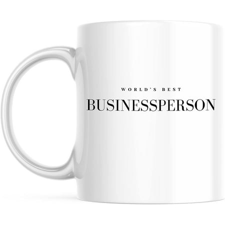 

Personalized World s Best Businessperson Coffee Mug Cup Gift 11oz