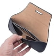 thumbnail image 2 of Portable Genuine Leather Glasses Case Retro Eyeglasses Case Lightweight Soft Sunglasses Case for Women Men, 2 of 4