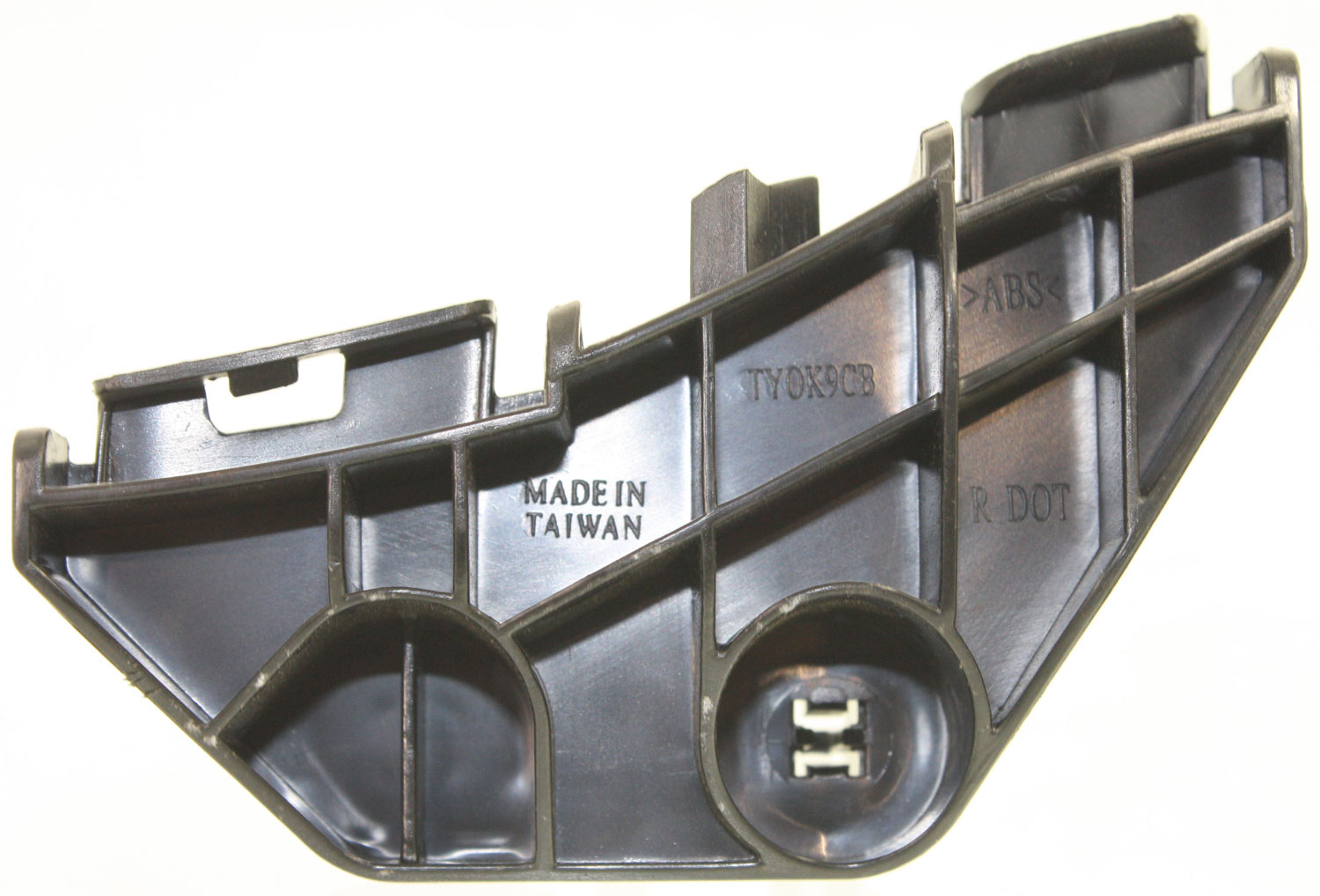 Replacement REPT762705 Bumper Bracket Compatible For 2009-2010 Toyota Corolla Rear, Right Passenger Side, Upper