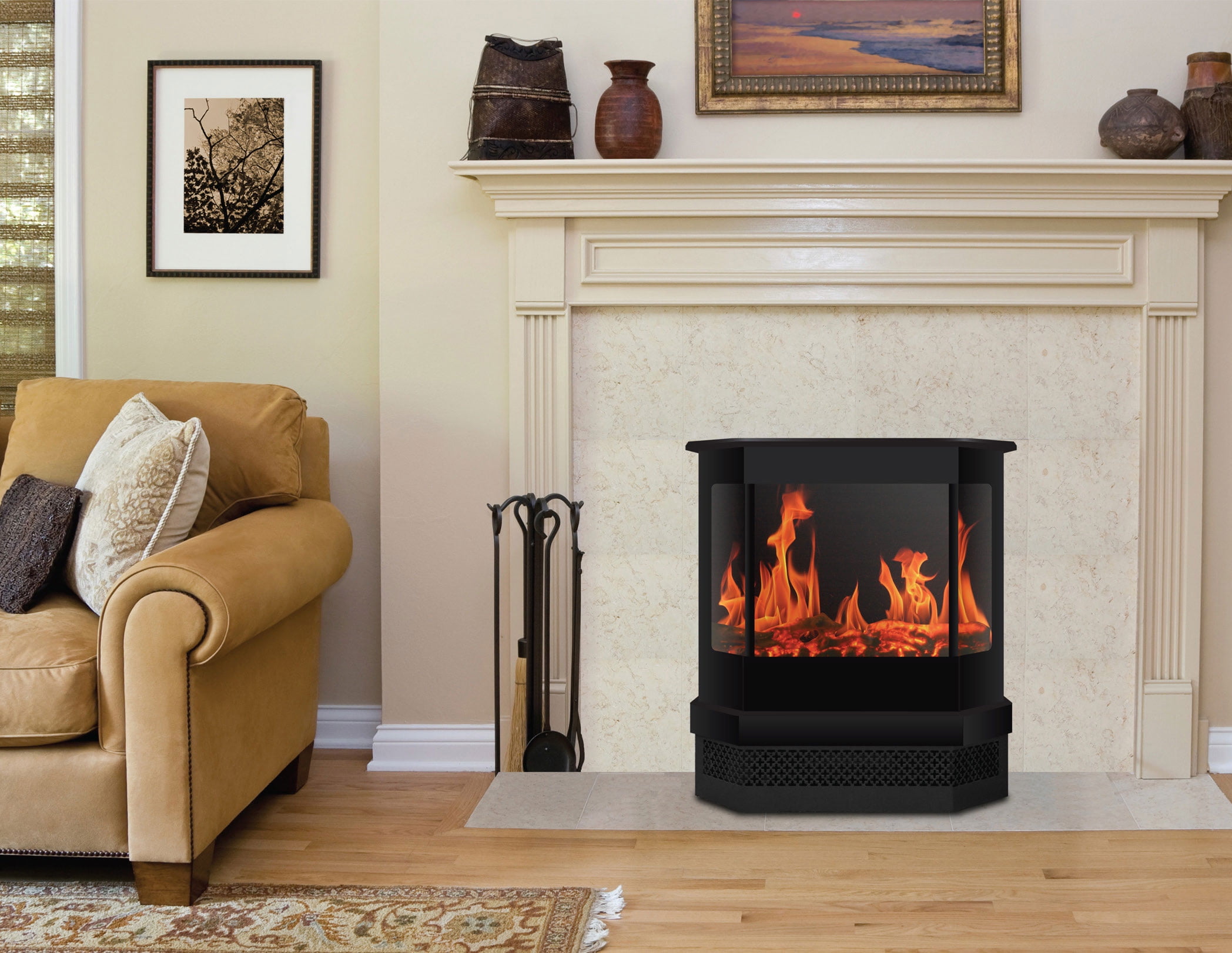 Warm House Cmsf 10310 Cleveland Floor Standing Electric Fireplace
