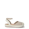 thumbnail image 5 of Time and Tru Women's Ankle Strap Espadrille Sandals, 5 of 5