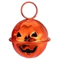 thumbnail image 3 of Halloween Pumpkin Bells, 0.94 Inch Halloween Jingle Bells, 10Pcs Metal Bell Ornaments, Pumpkin Shaped Jingle Bells, DIY Wreath Making Supplie for DIY Crafts Wreath Costume Jewelry Home Decor, Orange, 3 of 5
