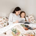 thumbnail image 5 of Feelyou Tribal Western Boot Bedding Comforter Set for Kids, Rustic Sheep Skull Twin Comforter Sets, Cactus Groovy Flower Reversible Bedding Set, Lightweight Room Decor, 2-Piece, 5 of 8