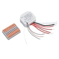 thumbnail image 3 of Module Interrupteur de Rideau Intelligent 2 Voies Wifi Module Ouvre-Rideau Contrôle à Distance par Application Minuterie pour Appareil Intelligent 90250V, 3 of 9