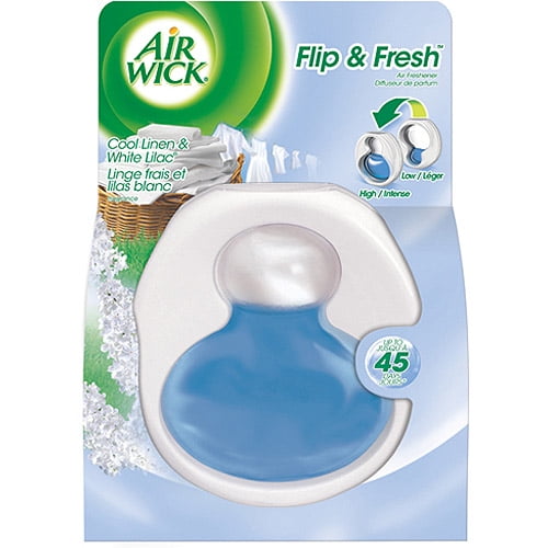 Air Wick Flip & Fresh Air Freshener, Cool Linen & White Lilac Walmart