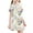 Girls Pajamas Dress-Multicolor, variant on KkSLirnhs 110 Girls Pajamas Size 10-12 Girls' Airy Nightgown – Sweet Prints, Mid-Length, Ideal for Sleep & Lounge Multicolor