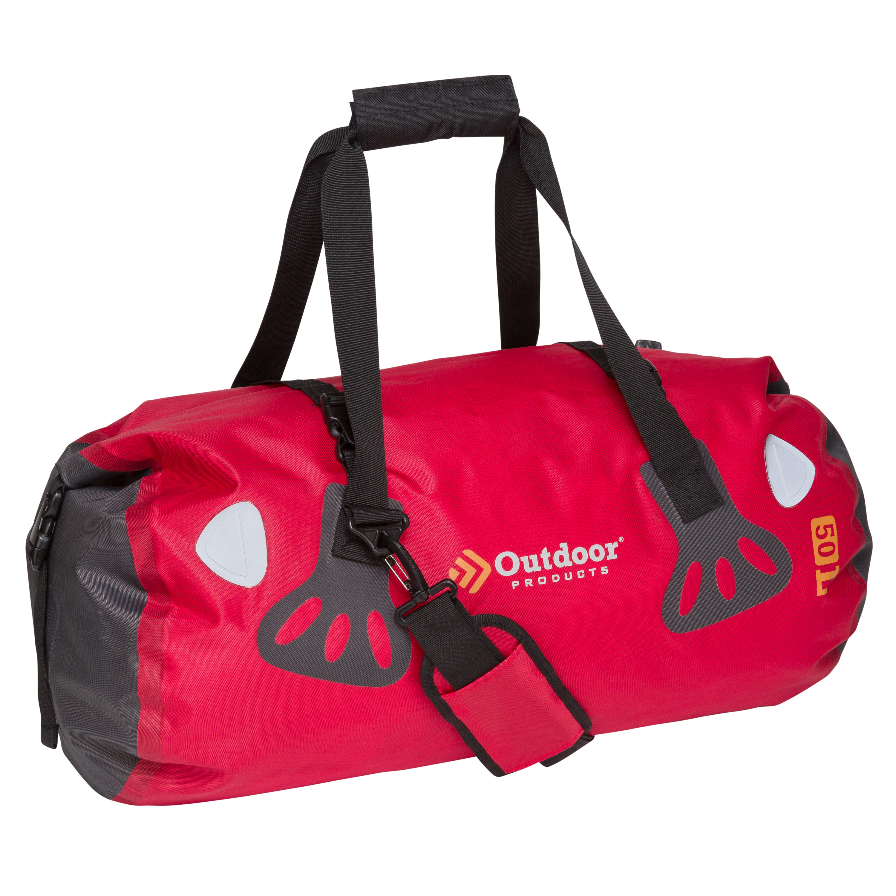 Outdoor Products Rafter Unisex Duffle, 50 Ltr Red, Polyester - image 2 of 8
