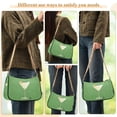 thumbnail image 4 of FORMRS Womens Shoulder Bag with Chain Strap Clutch Purse Cute Tote Handbag, Green Lemon Juice, 4 of 7