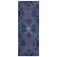 thumbnail image 2 of Rugsotic Carpets Hand Tufted Wool Eco-Friendly Area Rugs - 2'6''x6', Runner, Blue, Modern Contemporary Design, High Pile Handmade Anti Skid Rugs for Living Room, Bed Room (K06020), 2 of 6