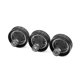 thumbnail image 4 of 3Pcs Negro Perilla del Interruptor del Panel Aire Acondicionado para Coche Unique Bargains interruptores de control de climatización automotriz, 4 of 4