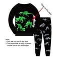thumbnail image 7 of Little Boys Pajamas Sets Glow in Dark Dinosaur Sleepwear 100% Cotton Pjs 2 Piece Toddler Clothes Kids 3T/6124, 7 of 7