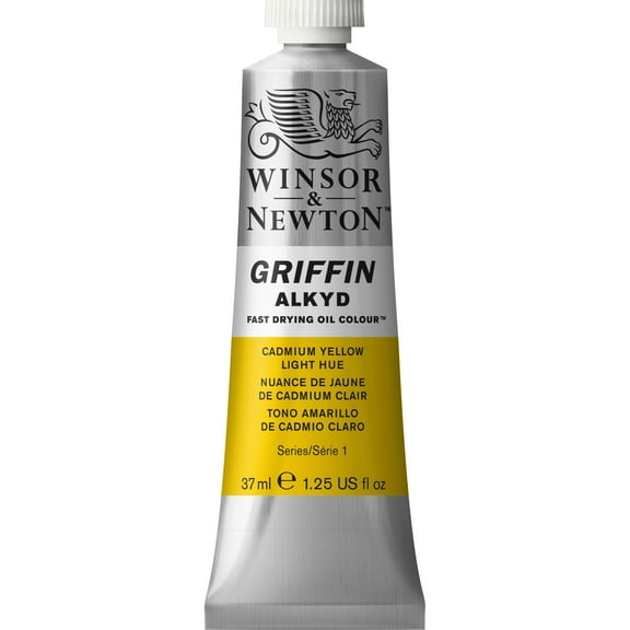 Winsor & Newton Griffin Alkyd Fast-Drying Oil Paint, 37ml, Cadmium Yellow Light Hue