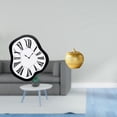 thumbnail image 2 of Reloj de pared acrílico fundido con figura de resina. Escultura de arte de lujo, creativa y única, ideal para escritorio, tienda, mesa, estantería, co, 2 of 8
