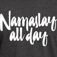 thumbnail image 3 of CafePress - Namaslay All Day Dark T Shirt - Men's Classic Graphic Cotton T-Shirt, 3 of 4