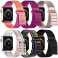 thumbnail image 2 of Correa de nailon para apple watch, pulsera deportiva para iWatch Series Ultra 8 se 7 6 5 3, 44mm, 40mm, 45mm, 41mm, 38mm, 42mm, 49 44 45mm, 2 of 4