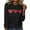 Black, variant on WREESH Womens Fashion T-Shirts Valentine's Day Casual Long Sleeve Heart Printing Round Neck Loose Blouse Tops Pullover White