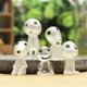 thumbnail image 2 of Juego de 6 figuras de elfos iluminados de la princesa Mononoke - Accesorios de jardinería al aire libre ER, 2 of 5