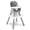 Light Grey, variant on Jeep Milestone 6-in-1 High Chair by Delta Children - High Chair Converts to Stool, Booster Seat, Toddler Chair, Activity Table and Desk and Chair, Sage Green