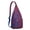 Blue-14, variant on Abstract Art Sling Backpack – Colorful Geometric Tie Dye Crossbody Daypack, Psychedelic Pop Art Hiking Bag for Women & Men, Fashionable & Lightweight Outdoor Travel Pack