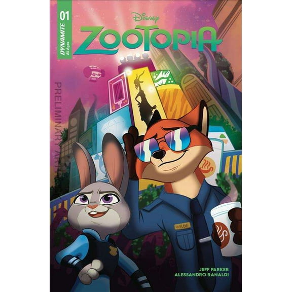 Zootopia (Dynamite) #1A VF ; Dynamite Comic Book