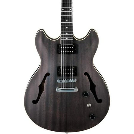 Ibanez AS53 Semi-Hollow Electric Guitar (Trans Black