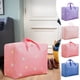 thumbnail image 1 of Bolsa de almacenamiento de viaje de gran capacidad | Organizador de lona de tela no tejida | Bolsa de mudanza portátil | Resistente al agua | Transpirable | Sostiene edredones, ropa y más |, 1 of 7
