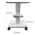 thumbnail image 3 of CNCEST Beauty Salon Machine Stand SPA Trolley Holder 360°Rolling Cart Beauty ABS, 3 of 6