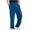 Blue, variant on Men's Athletic-Fit Casual Stretch Pants Elastic-Waisted Solid Color Pocket Hoodie Pants Loose Tracksuit Pants Gray