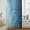 Blue, variant on Blue Teal Ombre Sheer Curtains 45 Inches Long for Living Room/Bedroom, Coastal Beach Modern Abstract Art Rod Pocket Voile Kitchen Curtains & Drapes Window Treatment 1 Panel, 52"W x 45"L
