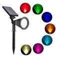 thumbnail image 4 of Waterproof 7 LED Solar Spotlight, Outdoor Wall Light, For Outdoor Pond Garden Solar Garden Light Weddings, 4 of 8