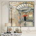 thumbnail image 2 of Designart ' Love in Paris IV ' Romantic French Country Framed Canvas, 2 of 3