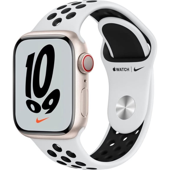 Pre-Owned Apple Watch Series 7 41mm (GPS + Cellular) Nike Edition Aluminum Case (Fair)