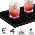 thumbnail image 4 of Cocktail Bartender Mat for Optimal Drainage, Rubber Bar Service Mat with Heavy Duty Leakproof Design for Kitchen Countertop, Non Slip Tabletop Protection Ensuring Durable and Easy, 4 of 5