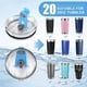 thumbnail image 5 of 4 Pack 20 Oz Tumbler Replacement Lid,Spill Proof,Tumbler Lids for Yeti,Rambler,Ozark Trail, Straw Fr, 5 of 5