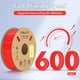 thumbnail image 3 of Filamento para impresora 3D Creality Hyper PETG, 1,75 mm, 1 kg, rojo, 3 of 8