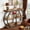 Dark Brown, variant on Fnova 41.3" Industrial Console Table, 3-Tier Entryway Table with Arched Metal Frame, Storage Shelves, Easy Assembly, for Living Room, Hallway