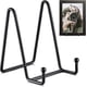 thumbnail image 1 of Plate Stands For Display - Plate Holder Display Stand + Metal Frame Holder Stand For Picture, Decorative Plate, Book, Photo Easel (2 Pack), 1 of 5