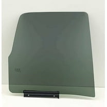 Passenger Right Side Rear Door Window Door Glass Compatible with Toyota Tundra Pickup 4 Door Extended Cab 2007-2021 Models